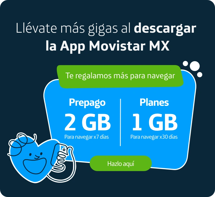 Llévate más gigas al descargar la App