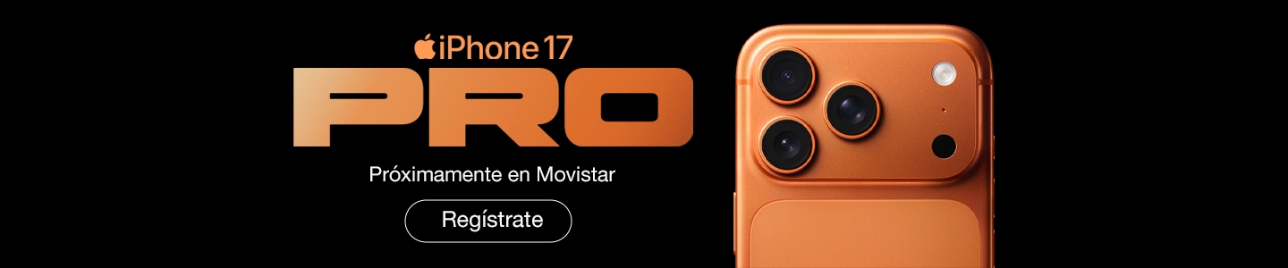 iPhone 17 PRO próximamente disponible en Movistar México, regístrate ahora para ser el primero en conocer las ofertas exclusivas de lanzamiento
