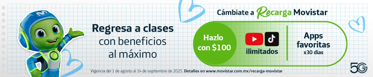 Regresa a clases con beneficios al máximo.
