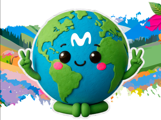 Tierra móvil Planeta Movistar Tierra Planeta Movistar versión móvil, campaña de reciclaje y sostenibilidad para un futuro mejor