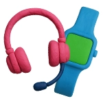 Micrófonos y smartwatches reciclados en Planeta Movistar, promoviendo economía circular